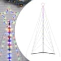 Miniatyrbillede 3 af 11: vidaXL LED-juletræ 615 LED'er 404,5 cm farverigt lys