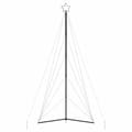 Miniatyrbillede 6 af 11: vidaXL LED-juletræ 615 LED'er 404,5 cm farverigt lys