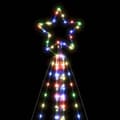 Miniatyrbillede 11 af 11: vidaXL LED-juletræ 615 LED'er 404,5 cm farverigt lys