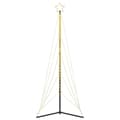 Pikkukuva 7 / 11: vidaXL LED joulukuusi 525 lämpimän valkoista LED-valoa 302 cm