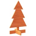 Miniatyrbilde 3 av 9: vidaXL Juletre av tre til pynt voksbrun 60 cm heltre furu