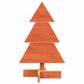 Miniatyrbilde 4 av 9: vidaXL Juletre av tre til pynt voksbrun 60 cm heltre furu