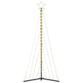Pikkukuva 7 / 11: vidaXL LED joulukuusi 339 lämpimän valkoista LED-valoa 182 cm