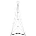 Miniatyrbillede 6 af 11: vidaXL LED-juletræ 363 LED'er 182 cm varmt hvidt lys