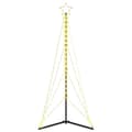 Miniatyrbillede 7 af 11: vidaXL LED-juletræ 363 LED'er 182 cm varmt hvidt lys
