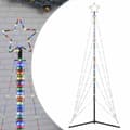 Pikkukuva 3 / 11: vidaXL LED joulukuusi 525 värikästä LED-valoa 302 cm