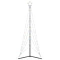 Pikkukuva 7 / 11: vidaXL LED joulukuusi 525 värikästä LED-valoa 302 cm