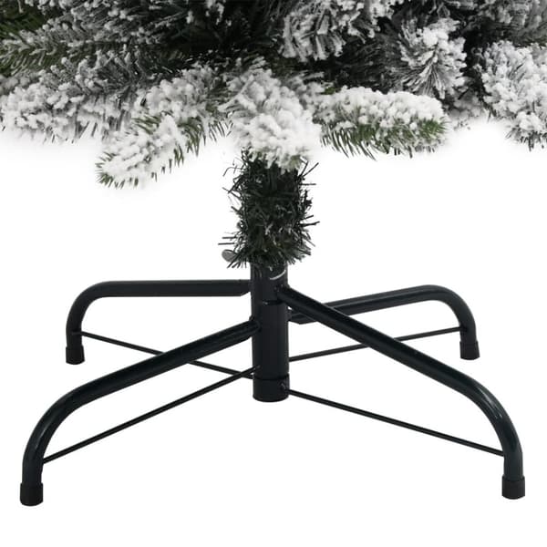 vidaXL Tekojoulukuusi lumihuurteella 300 LED-valoa 210 cm