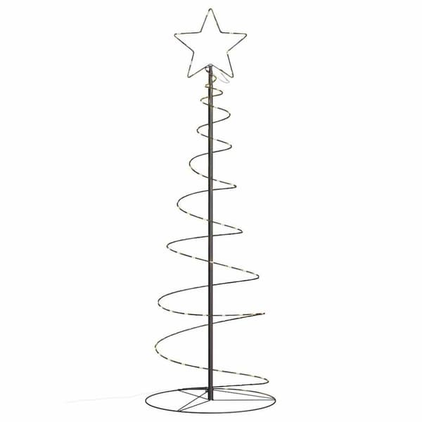 vidaXL LED julgran 100 LEDs varmvit 150 cm