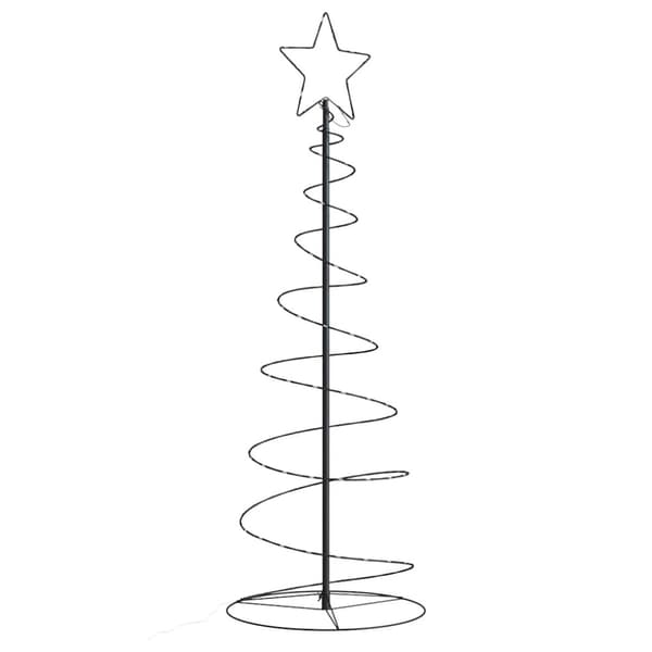 vidaXL LED julgran 100 LEDs varmvit 150 cm