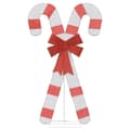 Miniatyrbilde 3 av 10: vidaXL Julepynt candy cane 50 LEDs varm hvit