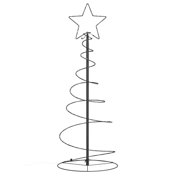 vidaXL LED Juletre 80 LEDs Varm Hvit 120 cm