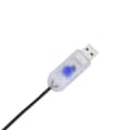 Miniatyrbilde 7 av 8: vidaXL Julelys juletre silhuett 115 LED varm hvit