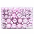 Miniatyrbilde 8 av 9: vidaXL Julekuler 100 stk rosa Ø3/4/6 cm