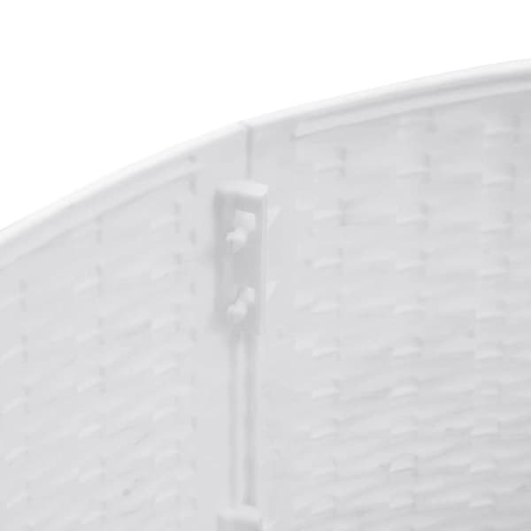 vidaXL skjuler til juletræsfod Ø56x23 cm plast hvid