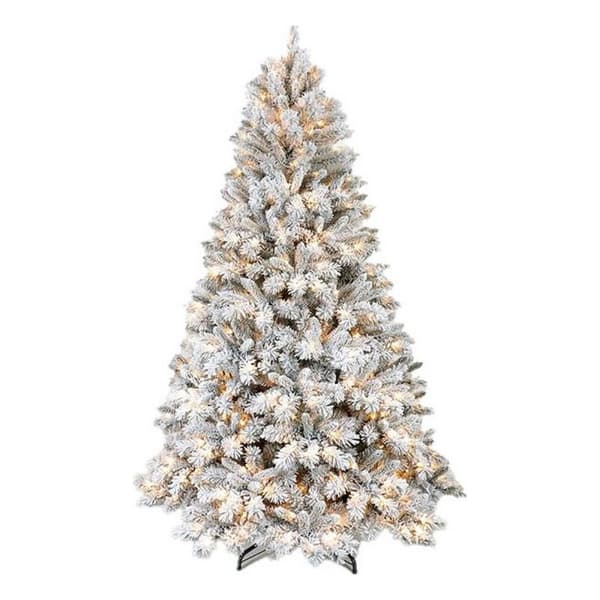 Julgran DKD Home Decor 150 cm Metall PE Snöfall