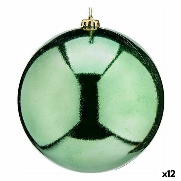 Julgranskula Krist+ 00844 Grön Plast (12 antal)