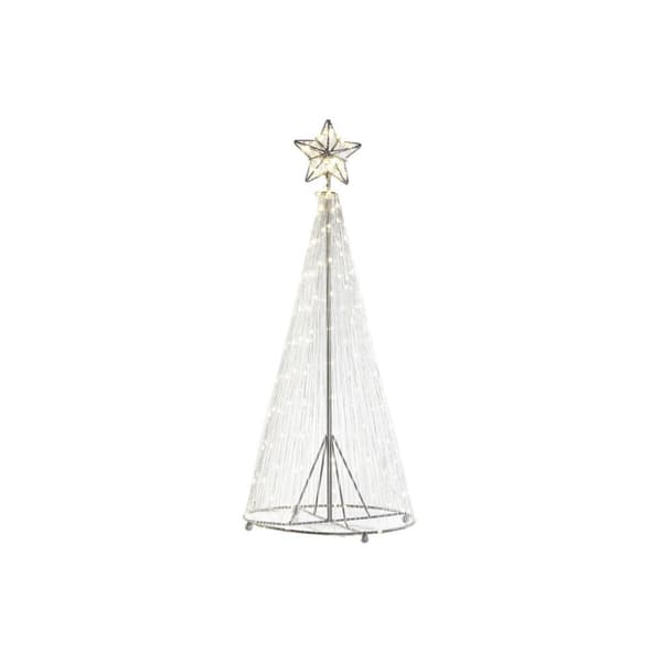 Julgranskula DKD Home Decor Silvrig 25 x 25 x 60 cm