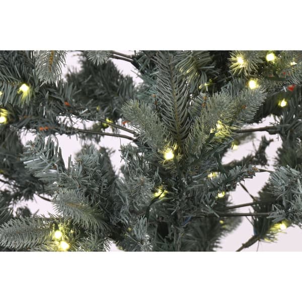 Julgran Home ESPRIT Grön Metall Polyetylen 125 x 125 x 210 cm