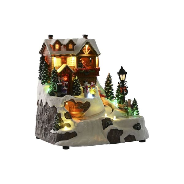 Julgranskula Home ESPRIT Multicolour Musik 24 X 23,5 X 25 cm