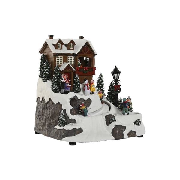 Julgranskula Home ESPRIT Multicolour Musik 24 X 23,5 X 25 cm