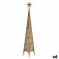 Miniatyrbillede 1 af 2: Juletræ Krist+ 148 Gylden Metal Plastik Stjerne Tårn 34 x 154 x 34 cm (6 enheder)