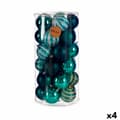 Pikkukuva 1 / 3: Joulupallosetti Sininen PVC 8 x 9 x 8 cm (4 osaa)