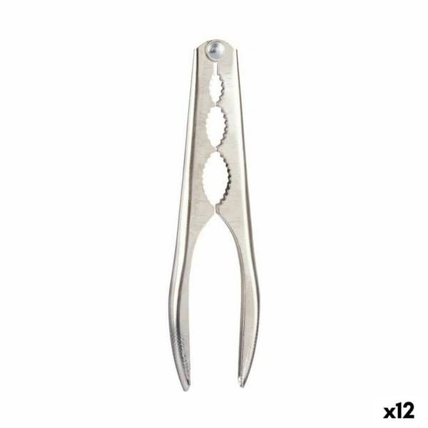 Pähkinänsärkijä Kinvara 23004 Hopeinen Teräs 16,5 x 1,5 x 4,5 cm (12 osaa)
