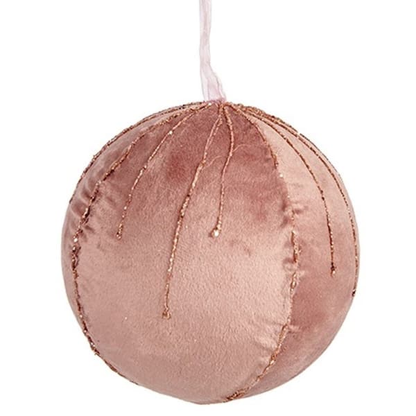 Joulupallosetti Krist+ 19A5453-PR Pinkki Polyesteri (4 osaa)