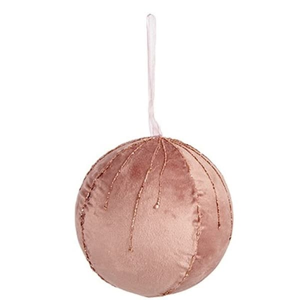 Joulupallosetti Krist+ 19A5453-PR Pinkki Polyesteri (4 osaa)