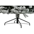 Miniatyrbillede 2 af 6: Juletræ DKD Home Decor Hvid Grøn Polyetylen snefald 140 x 140 x 210 cm