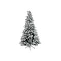 Miniatyrbillede 1 af 6: Juletræ DKD Home Decor Hvid Grøn Polyetylen snefald 140 x 140 x 210 cm