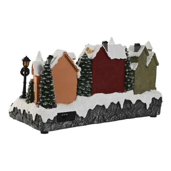 Joulukuusenpallo Home ESPRIT Monivärinen Musikaalinen 32 X 18,5 X 19 cm
