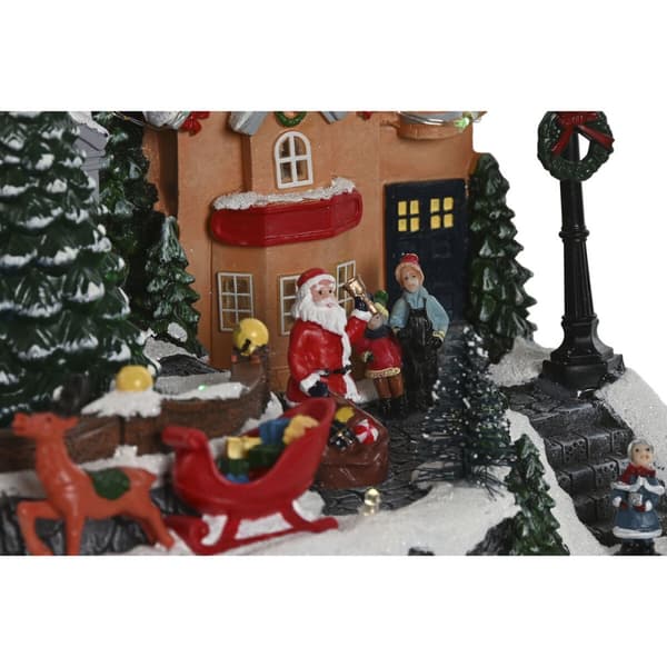 Joulukuusenpallo Home ESPRIT Monivärinen Musikaalinen 32 X 18,5 X 19 cm
