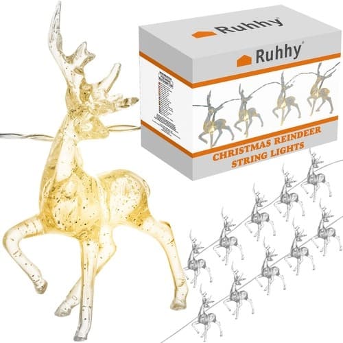 Julbelysning - Renar - 145cm