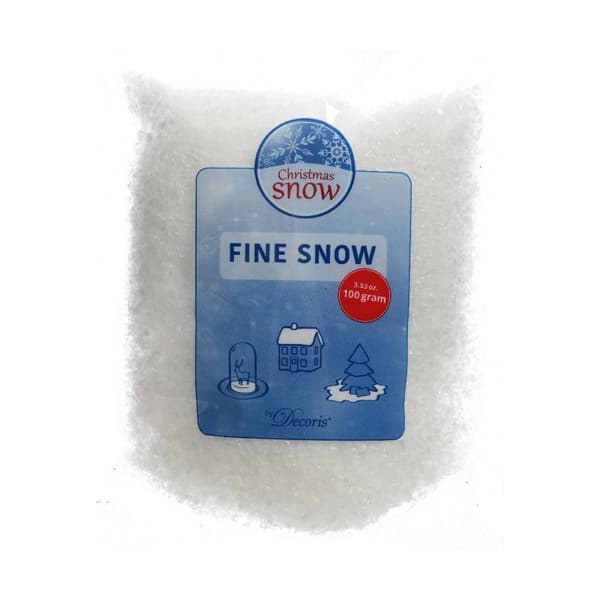 Julepynt Decoris Snefnug 100 g