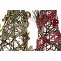 Miniatyrbild 3 av 3: Julgran DKD Home Decor Rattan (2 pcs) (16 x 16 x 41 cm)