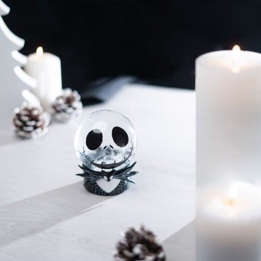 Snöglob 80mm - Grupo Erik - The Nightmare Before Christmas - Vit - Dekorativt objekt - Resin, Glas