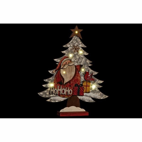Julgranskula DKD Home Decor Trä (2 pcs) (33 x 6 x 39.5 cm)