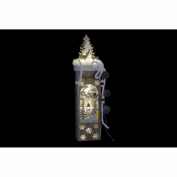 Julgranskula DKD Home Decor Tomte LED Naturell