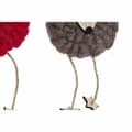 Miniatyrbild 2 av 3: Julgranskula DKD Home Decor Polyester Trä Ren (3 pcs) (8 x 3 x 26 cm)