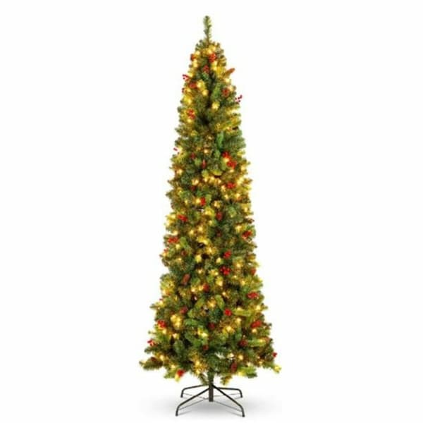 Juletræ DKD Home Decor Grøn Metal Polyetylen Plastik 1 x 1 x 150 cm 70 x 70 x 150 cm