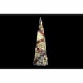 Miniatyrbillede 4 af 4: Indretning DKD Home Decor Kegler Jul LED Hvid Sort Rød Natur snefald 20 x 20 x 80 cm (3 Dele)