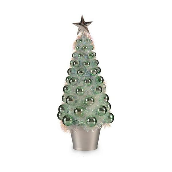Juletræ Krist+ 18CH307/IRIDESCENT Grøn polypropylen Plastik Iriserende 16 x 37,5 x 16 cm