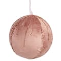 Miniatyrbillede 3 af 3: Sæt med julekugler Krist+ 19A5453-PR Pink Polyester (4 enheder)