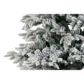 Miniatyrbillede 4 af 7: Juletræ DKD Home Decor Hvid Grøn Polyetylen snefald 140 x 140 x 210 cm