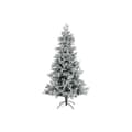 Miniatyrbillede 1 af 7: Juletræ DKD Home Decor Hvid Grøn Polyetylen snefald 140 x 140 x 210 cm