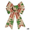 Pikkukuva 1 / 2: Lasso Merry Christmas Joulukuusenpallo Monivärinen PVC 16 x 24 x 4 cm (12 osaa)