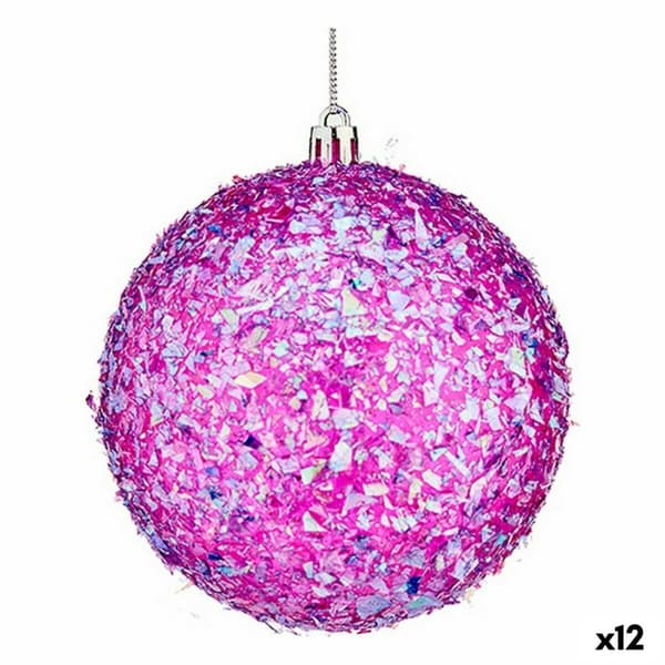 Joulupallosetti Purppura 10 cm (12 osaa)
