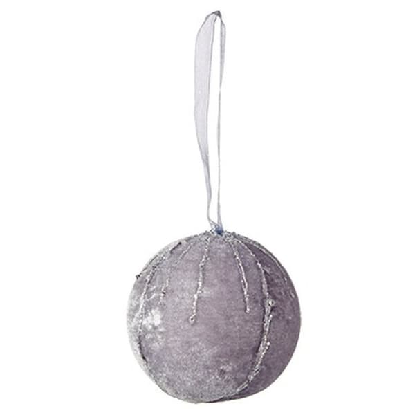 Joulupallosetti Krist+ 19A5458-1G Hopeinen Polyesteri (6 osaa)